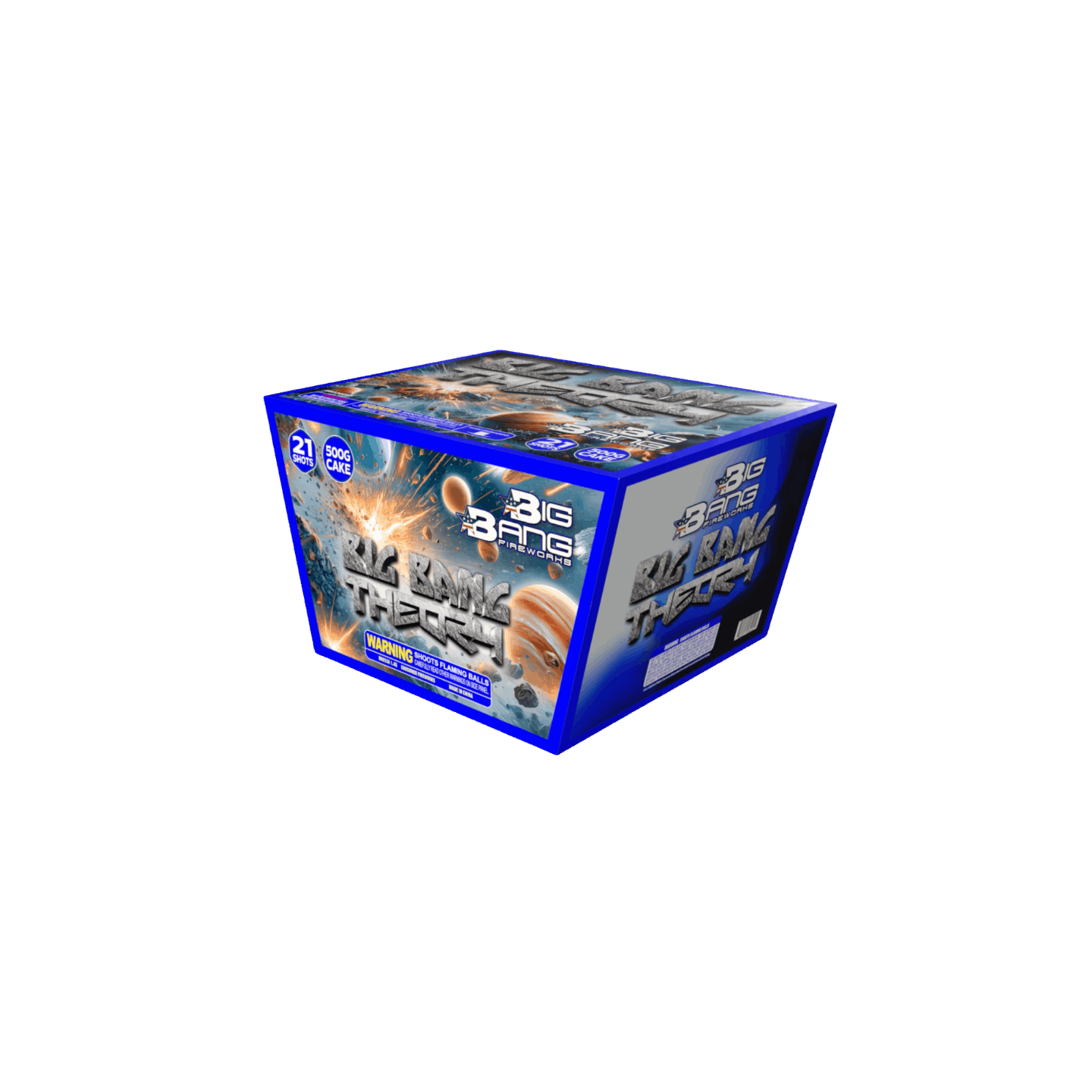 BIG BANG® - BIG BANG THEORY 500G 21-SHOT CAKE – Big Bang Fireworks