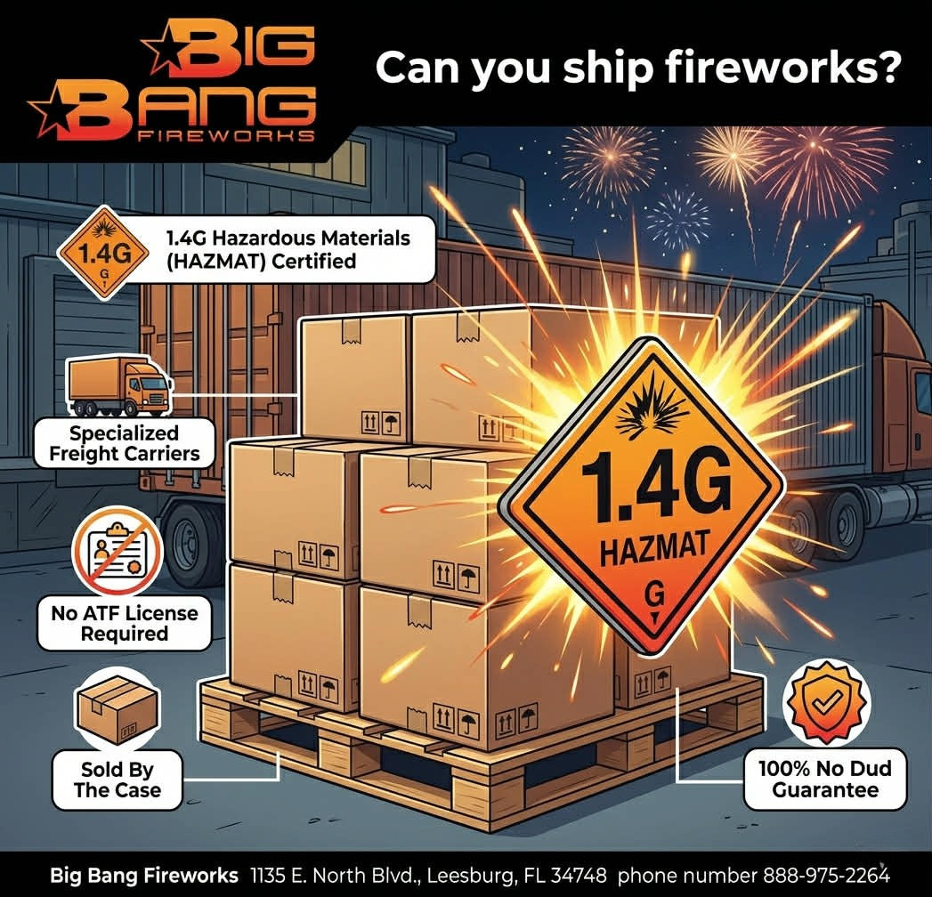 Can You Ship Fireworks?