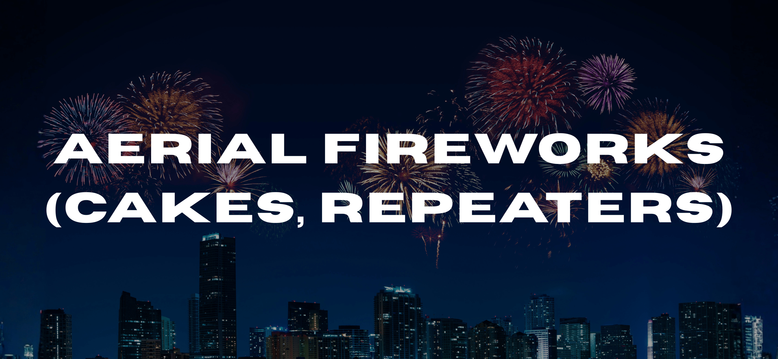 Aerial fireworks