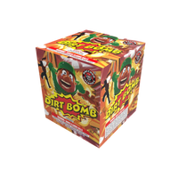 RACCOON® - DIRT BOMB 18-SHOT 200G COLOR & STROBE CAKE