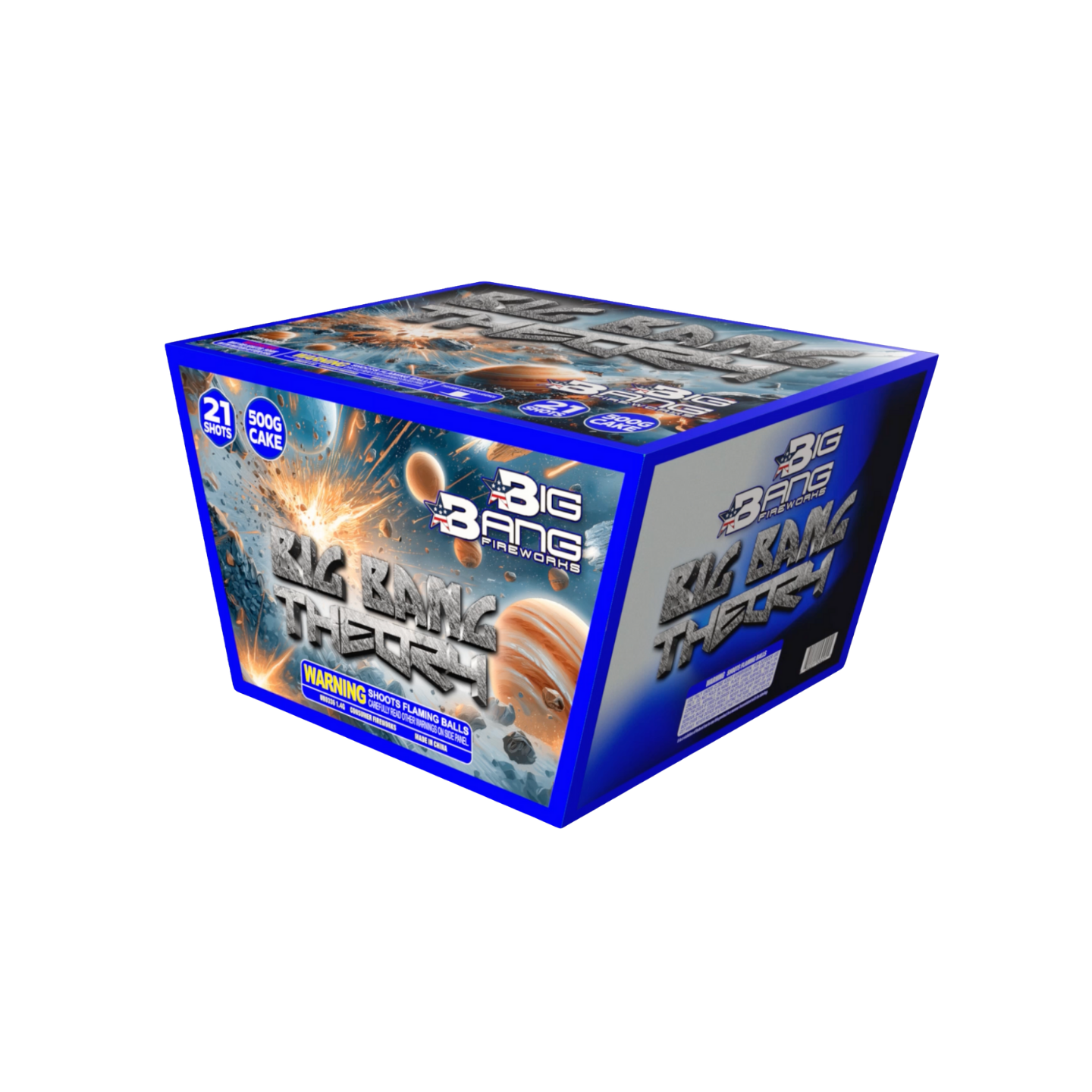 BIG BANG® - BIG BANG THEORY 500G 21-SHOT CAKE