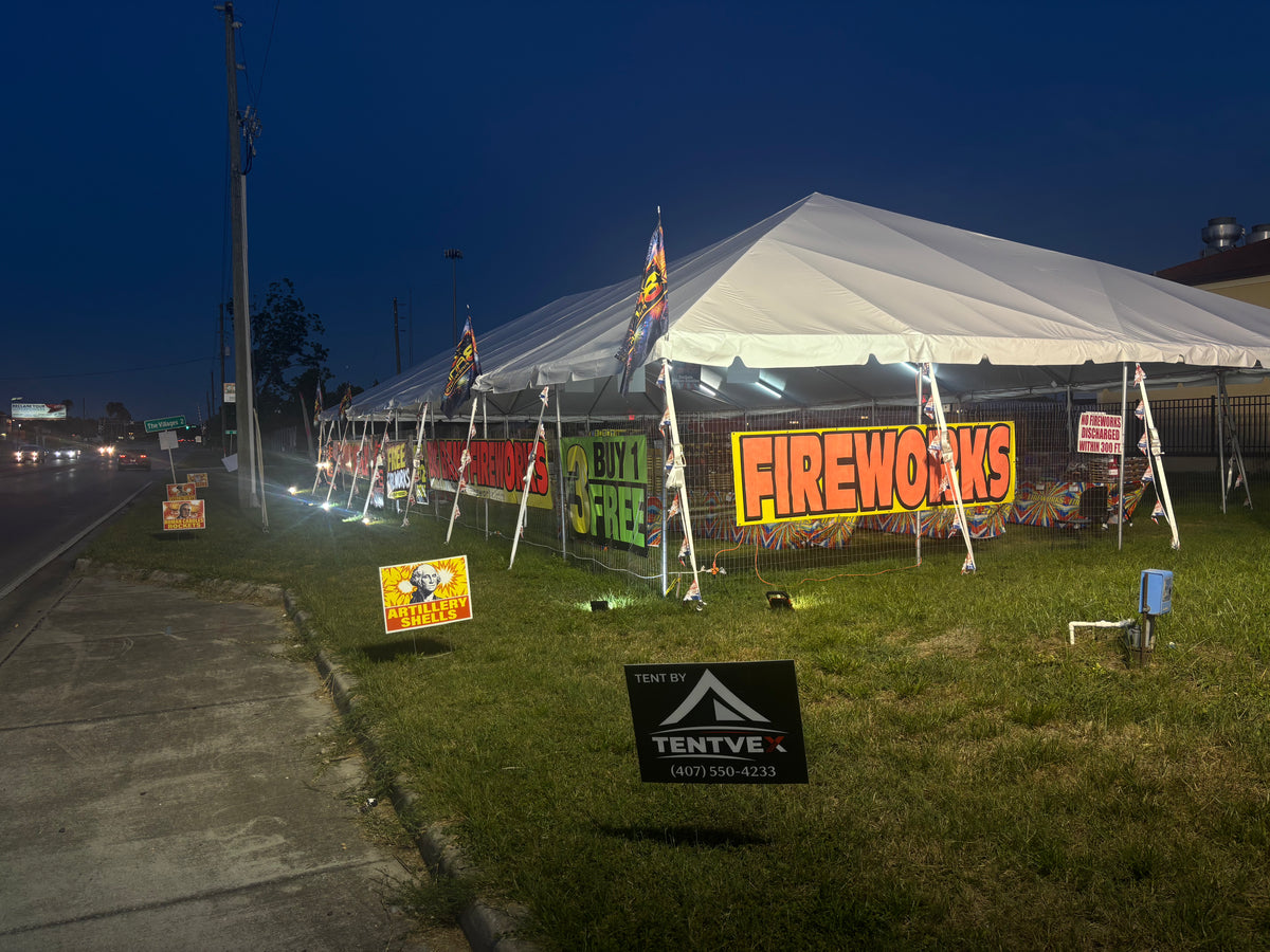 Big Bang Fireworks Tent - Oxford