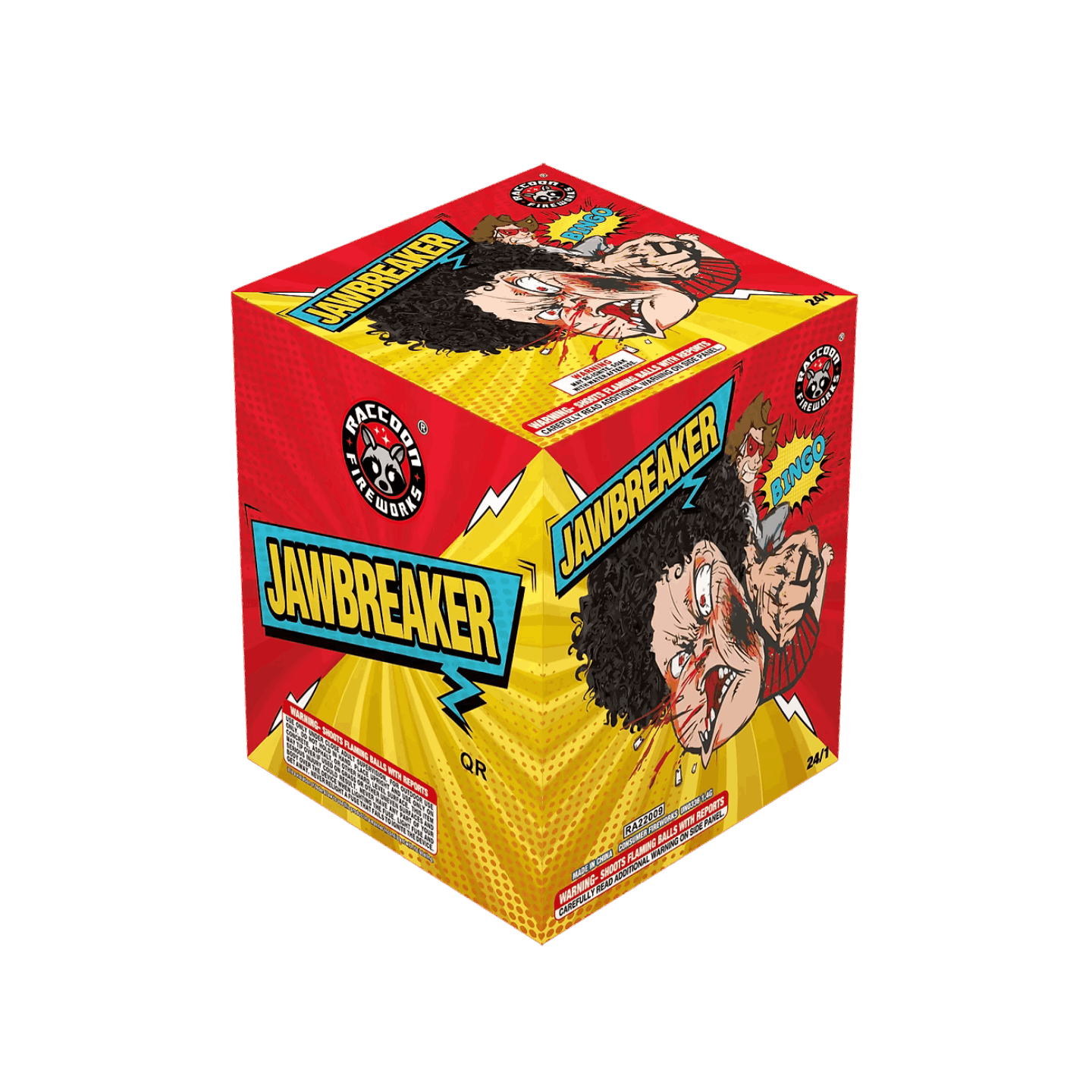RACCOON® - JAWBREAKER 25-SHOT 200G STROBE & COLOR CAKE