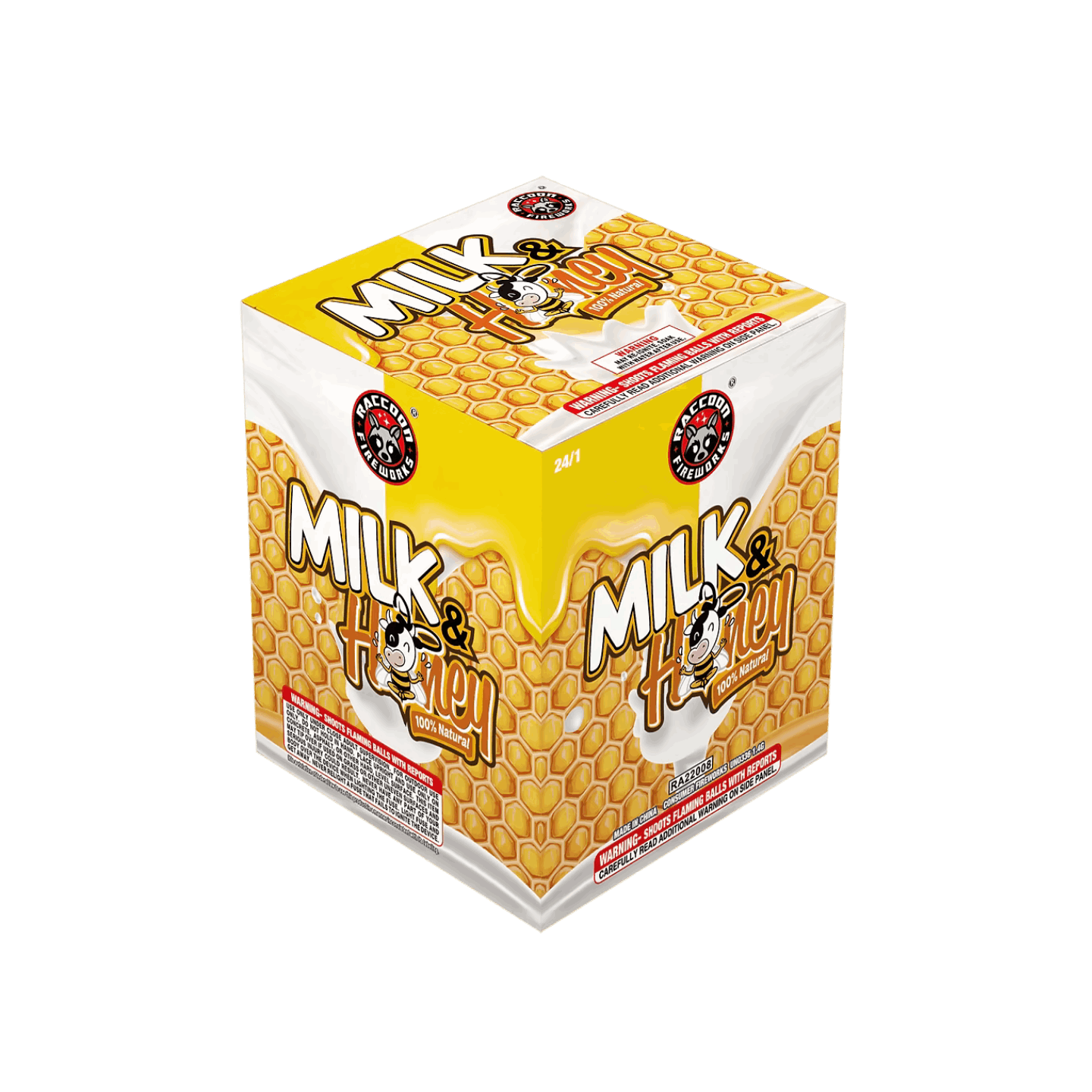 RACCOON® - MILK AND HONEY 20-SHOT 200G CAKE