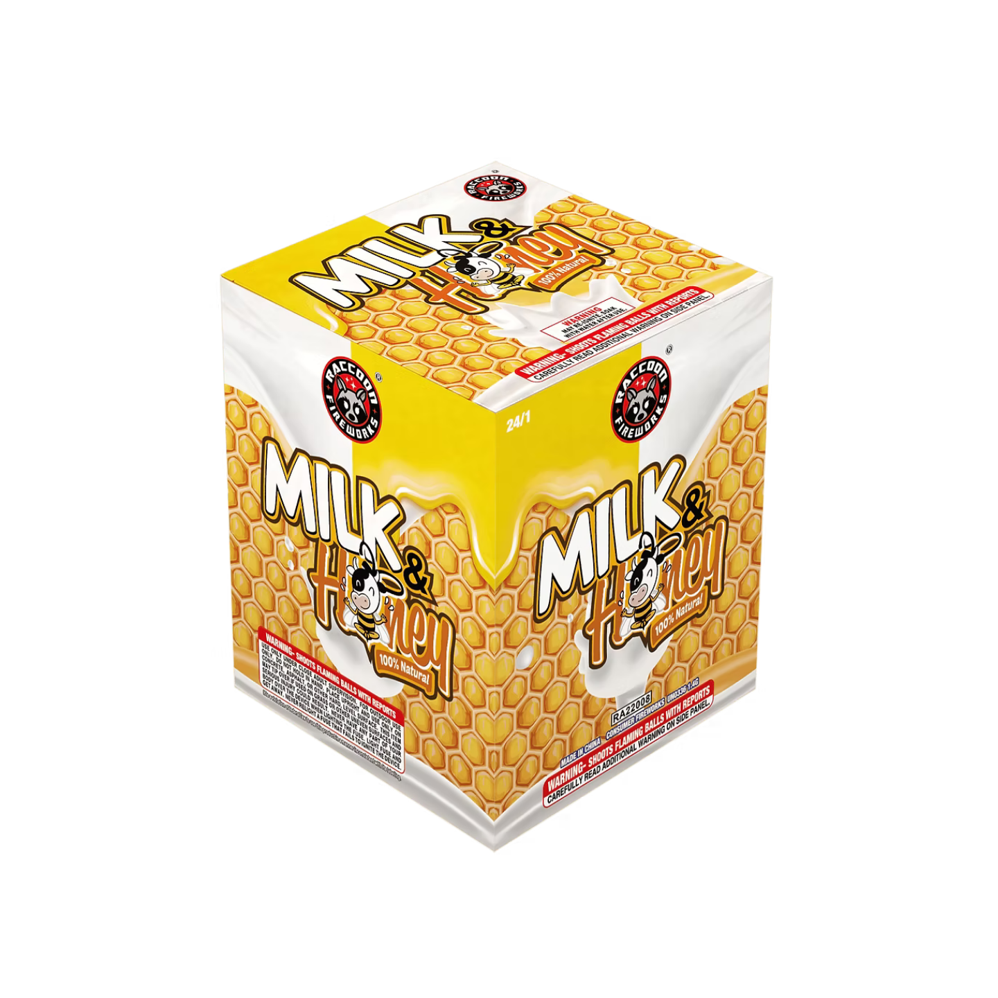 RACCOON® - MILK AND HONEY 20-SHOT 200G CAKE