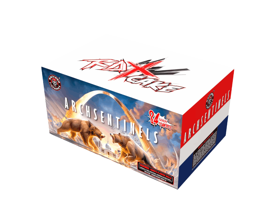 RACCOON® - ARCHSENTINELS 24 SHOT CAKE