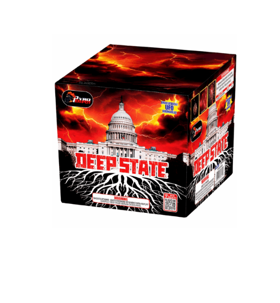 PYRO DEPOT® – DEEP STATE 200G 22 SHOT CAKE