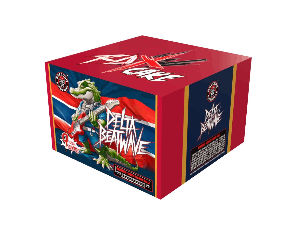 RACCOON® - DELTA BEAT WAVE 9 SHOT CAKE