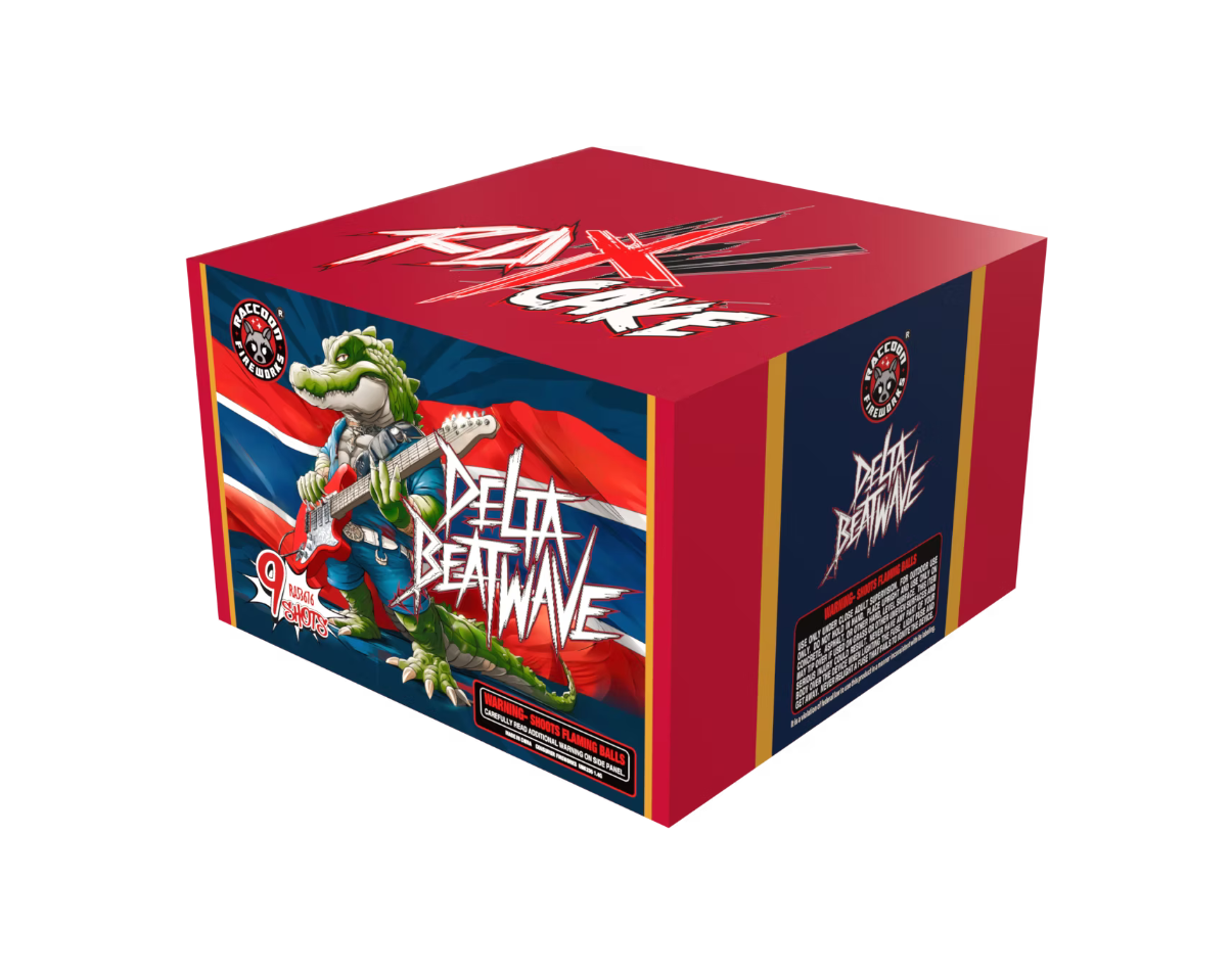 RACCOON® - DELTA BEAT WAVE 9 SHOT CAKE