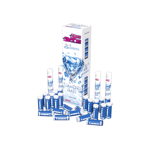BIG BANG® - DIAMOND BLAST 24-SHOT 6" CANISTER SHELLS