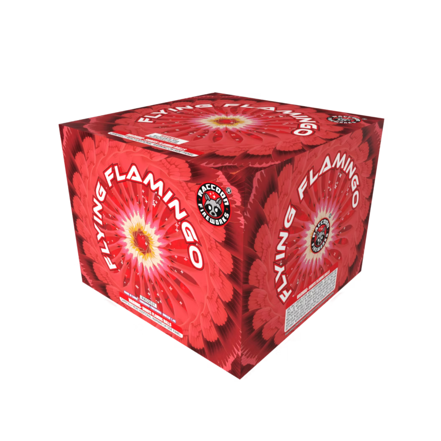 RACCOON® - FLYING FLAMINGO 36-SHOT 500G NISHIKI & STROBE COLOR CAKE