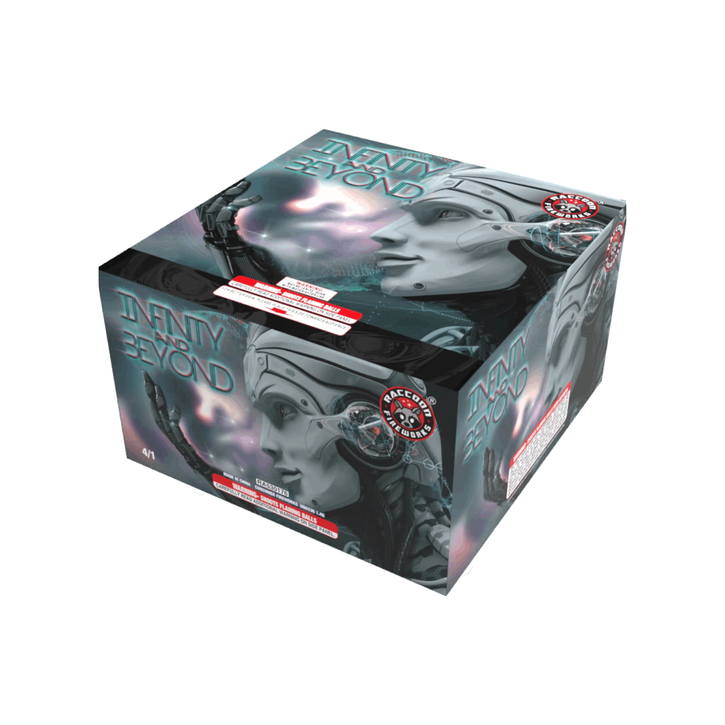 RACCOON® - INFINITY AND BEYOND 38-SHOT 500G CAKE