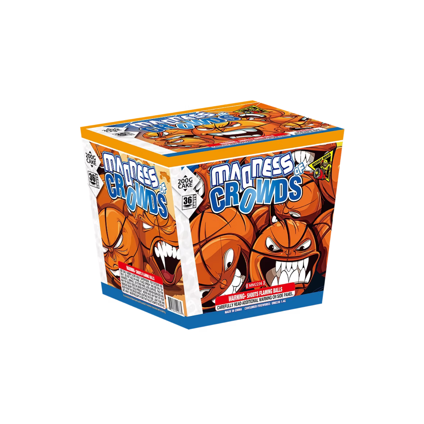 MONKEY MANIA® - MADNESS OF CROWDS 36 SHOT CAKE