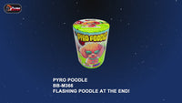 PYRO DEPOT® - PYRO POODLE 120-SECOND PREMIUM FOUNTAIN