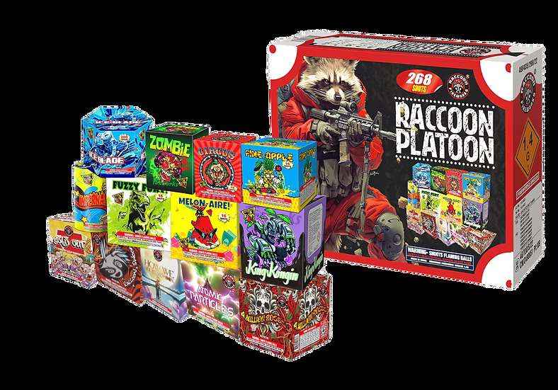 RACCOON® - RACCOON PLATOON 268 SHOT 200G ASSORTMENT