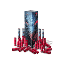 RACCOON® - KING DRAGON 6″ CANISTER SHELLS 24 SHOT