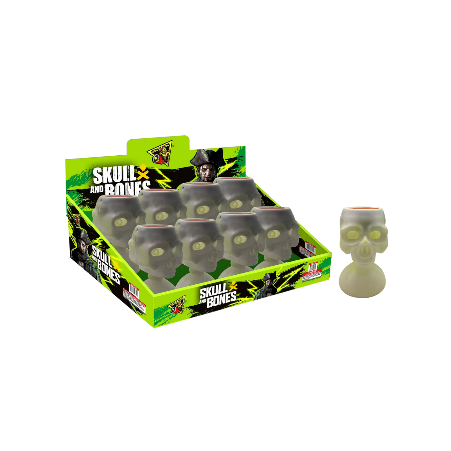 Monkey Mania® Skull and Bones