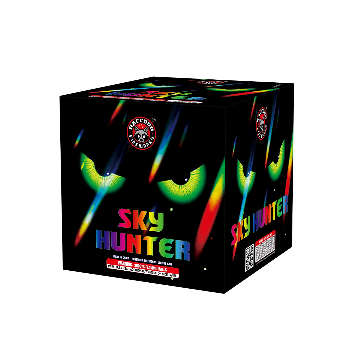 RACCOON® - SKY HUNTER 20-SHOT 500G MULTI-COLOR NISHIKI HUNTER CAKE