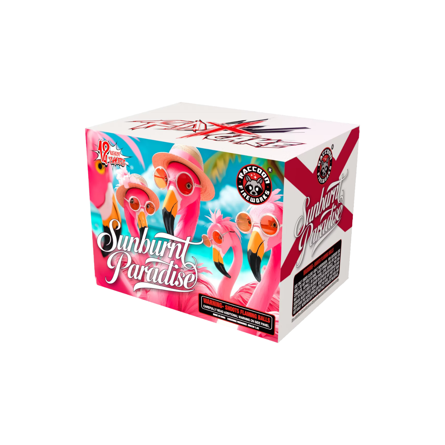 RACCOON® - SUNBURNT PARADISE 12 SHOT CAKE