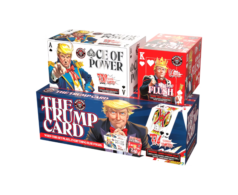RACCOON® - THE TRUMP CARD 774 SHOT FINALE CAKE