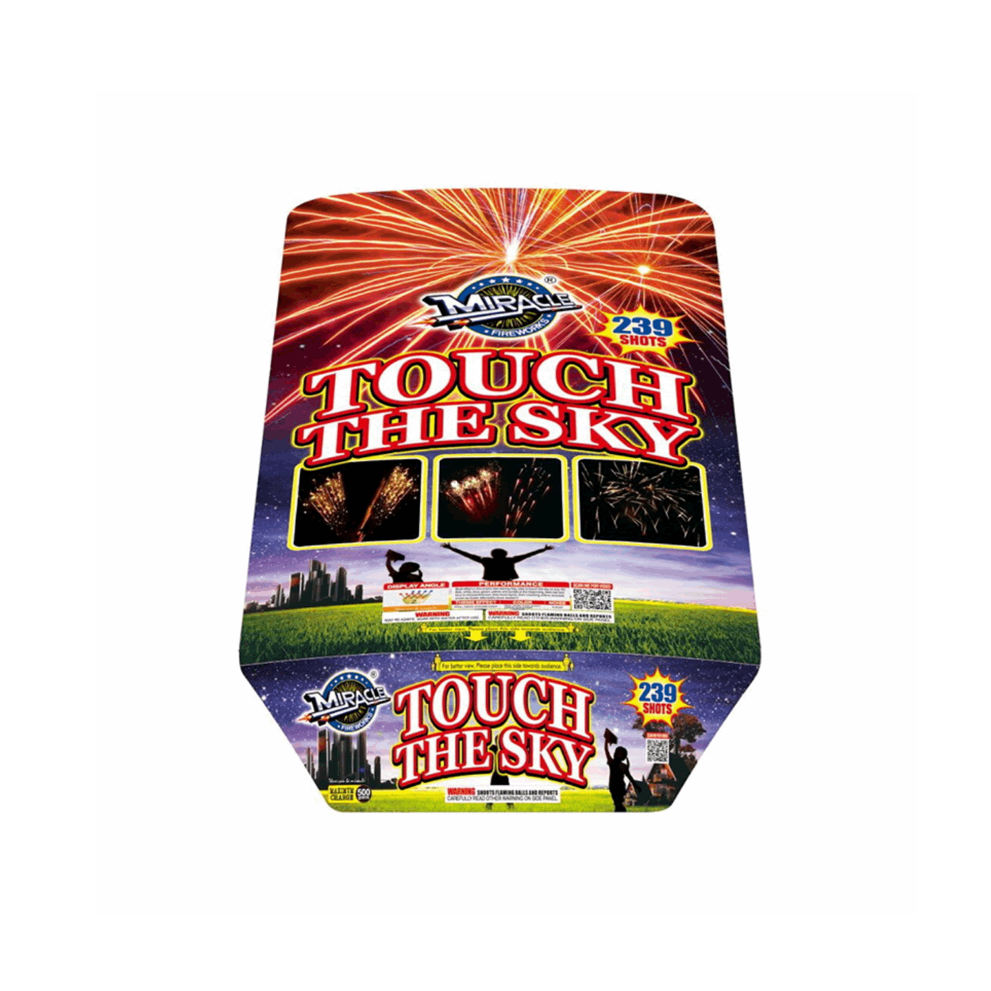 MIRACLE ®- TOUCH THE SKY 239 SHOT CAKE