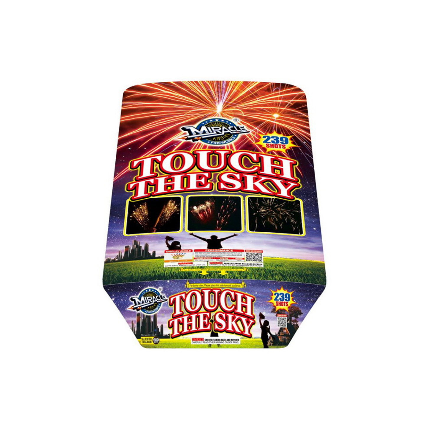 MIRACLE ®- TOUCH THE SKY 239 SHOT CAKE