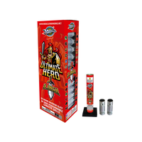 MIRACLE ® - ULTIMATE HERO 5″ LONG CANISTER SHELLS (24 SHOT)